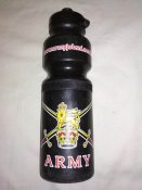 Фляга с поилкой Eurobottle "Army" - б/у (лот №1)