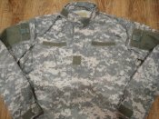 Китель (рубашка) в цифровом камуфляже ACU (USA) - AT Digital. Оригинал, б/у. Large-Long (лот №4)