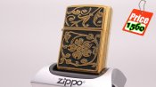 ZIPPO 20903 GOLD FLORAL FLOURISH цена (Копировать).jpg