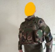 Разгрузочный желет с подсумками.