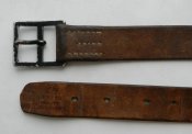 Ремень брючный, кожа, 1963 г, б/у, армия ВС Швейцарии