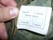 Куртка камуфляжная со съёмной зимней меховой подстёжкой армия Чехии - Vz95 (М-95) р.182/100 (лот №5)