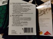 Треккинг носки Crivit 39-40  4 пары.