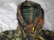 Новая камуфляжная парка Flecktarn армии Bundeswehr - Gr.4 165-175/105. Куртка с капюшоном флектарн