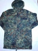 Новая камуфляжная парка Flecktarn армии Bundeswehr - Gr.13 185-195/100. Куртка с капюшоном флектарн