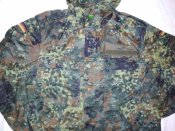 Новая камуфляжная парка Flecktarn армии Bundeswehr - Gr.13 185-195/100. Куртка с капюшоном флектарн