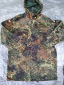 Новая камуфляжная парка Flecktarn армии Bundeswehr - Gr.14 185-195/105. Куртка с капюшоном флектарн
