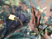Новая камуфляжная парка Flecktarn армии Bundeswehr - Gr.14 185-195/105. Куртка с капюшоном флектарн