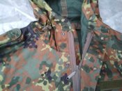 Новая камуфляжная парка Flecktarn армии Bundeswehr - Gr.14 185-195/105. Куртка с капюшоном флектарн