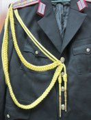 Китель парадный, куртка арбанаси, погоны полковник, петлицы, аксельбант, 1991 г, армия ВС Болгарии