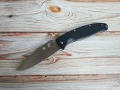 Складной нож от компании Spyderco. Модель Resilience (C142GP). Оригинал