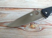 Складной нож от компании Spyderco. Модель Resilience (C142GP). Оригинал