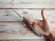 Складной нож от компании Spyderco. Модель Resilience (C142GP). Оригинал