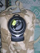 Гидросистема (гидратор) Camelbak в цвете камуфляж DDPM. Б/у, оригинал (лот №7)