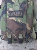 Гидросистема (гидратор) Camelbak в цвете камуфляж DPM. Б/у, оригинал (лот №10)