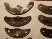 8 передних подков на обувь солдат Вермахта .