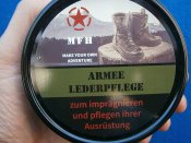 Крем для обуви чёрный "Army", 150 мл. Германия.