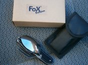 Набор столовый карманный туристический 4 в 1 Fox Outdoor 44050 Германия