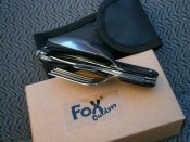 Набор столовый карманный туристический 4 в 1 Fox Outdoor 44050 Германия