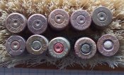 гильзы Luger и Vis 35 разные клейма
