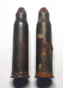 2 холостых патрона 7,62х54Р 1948 и 1949 гг.