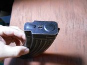 Ребристый магазин - АКМ б\у , под схп - 7.62 х 39