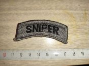 Армия USA. Патч "Sniper" на велкро