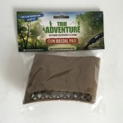 Тыльник (затыльник) амортизатор гаситель отдачи 12.5х8х3см новый коричневый