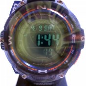 Наручний годинник з цифровим компасом Casio SGW100-2B часы с компасом