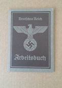 Arbeitsbuch военного почтальона 3 рейх Германия