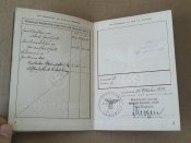 Arbeitsbuch военного почтальона 3 рейх Германия
