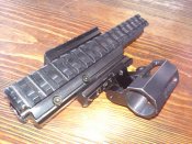 На АК/АКМ образные Пикатинни - газоотвод