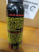 Газовий балончик Ko Сs, обєм 100 ml. Новий товар. (1 шт.)