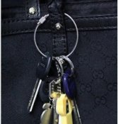 Кольцо-карабин (гибкий тросик) EDC. Блиц.
