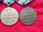 Медали За оборону Киева . За оборону Сталинграда.....