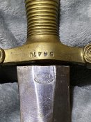 Солдатский тесак обр.1834 Франция