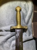 Солдатский тесак обр.1834 Франция