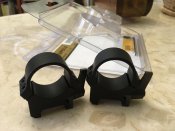 Кільця стальні Leupold QRW 1” rings mate 49856