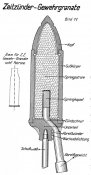 Австро-Венгр. Ружейная граната. Zeitzundergewehrhandgranate М16