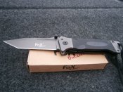 Нож складной. Германия.  G10-handle FoxOutdoor, чёрный.