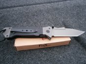 Нож складной. Германия.  G10-handle FoxOutdoor, чёрный.