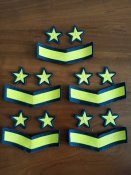 Нарукавные нашивки военнослужащего ВС СССР 5шт