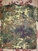 Футболка камуфляж Flecktarn, новая, 100% хлопок (Украина). Размер "48"