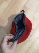 Краповый берет с кокардой. Австрия. 56 размер