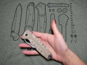 Складной нож от компании Master Cutlery (Mtech USA). Модель MX-A809TN. Оригинал