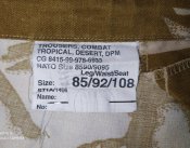 Брюки  полевые Trousers, Combat, Tropical Desert 85/ 92/108, Великобритания
