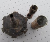 Финская ручная граната "Sirpalekranaatti М41"(полуось). Макет.