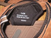 Лот №АО 0035 Сандали армии Великобритании All Terrain Suede Sandals р. 14