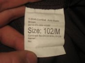 Лот №А2182 Футболка с коротким рукавом Coolmax армии Британии 102/M (brown)