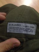 Брюки военные KAZ 75, Австрия, 104u108 5/6 рост - замеры в описании